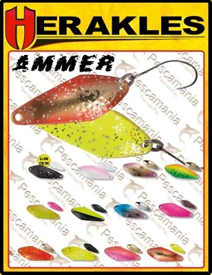 Hügelig Herakles Spoon Ammer gr.1,5 Künstlich Monoamo Forelle See Area Game - Bild 1 von 4