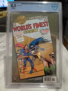 Edición Millennium: World's Finest Comics #71 DC 2000 CBCS 8,5 lámina de oro sin CGC - Imagen 1 de 6