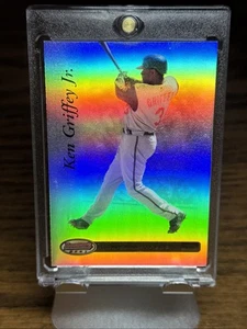 KEN GRIFFEY JR. HOLO REFRACTOR RARE SILVER HOLO Chrome - CINCINNATI REDS - Picture 1 of 1