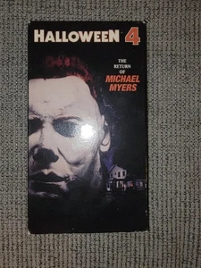Halloween 4: The Return of Michael Myers (VHS, 1988) - Vintage Horror Tape - Foto 1 di 7