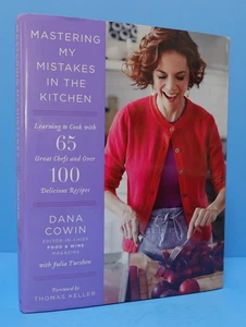 MASTERING MY MISTAKES IN THE KITCHEN BY DANA COWIN, SIGNED-INSCRIBED - Picture 1 of 16