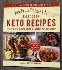 Fix-It and Forget-It Big Book of Keto Recipes: Healthy Slow Cooker and In - GOOD - Picture 1 of 2