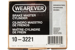 Wearever Brake Master Cylinder Fits 2006-08 Chevrolet Malibu Part Number 10-3221 - Picture 1 of 4