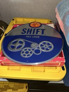 Shift Pale Lager Tin beer sign. 19x20 New Belgium Brewing Company - Picture 1 of 2