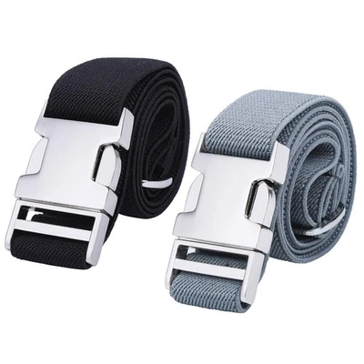 2PCS Children Boys Zinc Alloy Belts - Easy Clasp Adjustable Buckle Belt for T... - Image 1 of 4