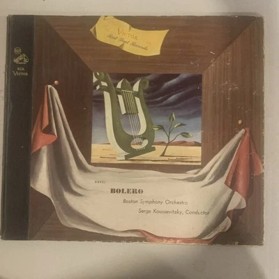 Serge Koussevitzky, 78 rpm Album, V+, Bolero, Red Seal DM-352 - Image 1 of 4
