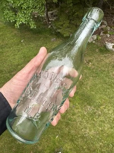 Excellent Simeon Jones Bottle St. John New Brunswick Antique Breweriana - Picture 1 of 14