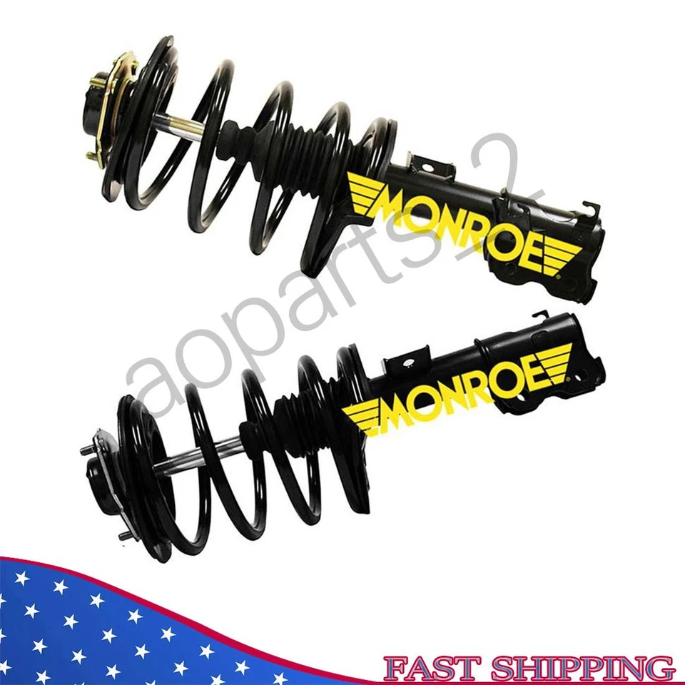 Monroe puntales delanteros completos y muelles helicoidales para Nissan Altima 2002 2003 2004 Foto 1 de 4