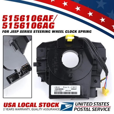 OEM Steering Wheel Clockspring For 2008-2012 Dodge Nitro 5156106AF / 5156106AG - Image 1 of 4