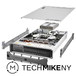 Dell PowerEdge R830 Server 4x E5-4650v4 2.20Ghz 56-Core 256GB RAM 16x Caddies - Picture 1 of 5
