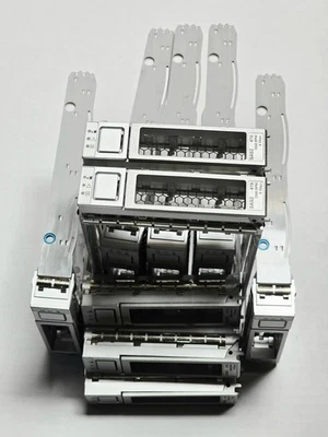 Lote de 10 Sun Foxconn 350-1386-04 SAS 3,5" bandeja caddy disco rígido para servidor - Imagem 1 de 2