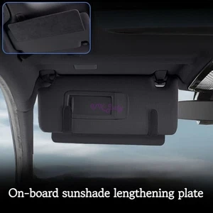 Sonnenblende Extender Seite Schutz Verlängerung UV-Schutz Universal Auto NEU* - Bild 1 von 11