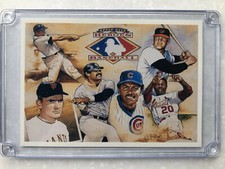1991 Upper Deck Limited Edition 3.5" x 5" Heroes Of Baseball