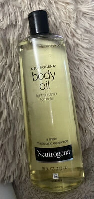 Neutrogena Body Oil Light Sesame Formula Dry Skin Moisturizer & Hydrating Body - Image 1 of 2