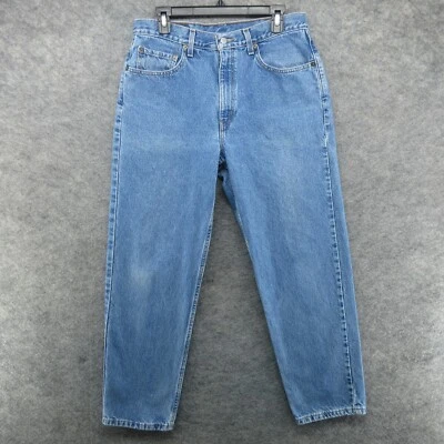 VTG Levis Jeans Mens 34x30 (Fits 32x30) Blue 901 Relaxed Straight American Denim - Imagem 1 de 4