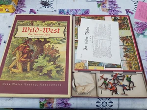 Vintage Otto Maier Verlag: Wild West - ein Indianer Spiel - von Julius Kocher - Bild 1 von 7