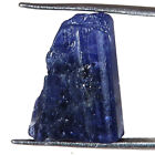 Natural Blue Tanzanite Rough Loose Gemstone 2445 Cts 13 X 17 X 12 Mm Size