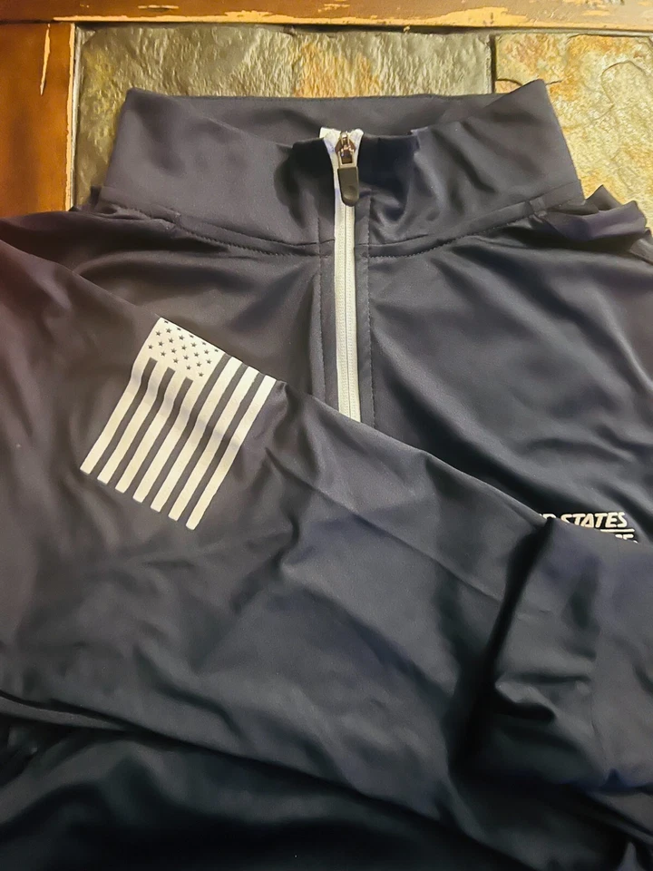 Cremallera Media Manga Larga Poliéster Azul Marino UNISEX Foto 1 de 1