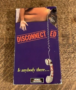 DISCONNECTED (1984, VHS) HTF Rare VIDEO TREASURES Release Gorman Bechard's - Picture 1 of 3