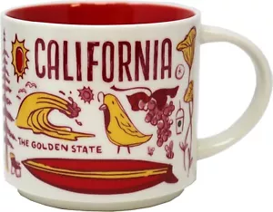 NEU Starbucks Kaffeetasse Been There Serie California Golden State Cup 14 Unzen - Bild 1 von 3