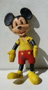 Figura de Mickey Mouse Bendy Toy Walt Disney Productions Hong Kong Lakeside Inc - - Imagen 1 de 1