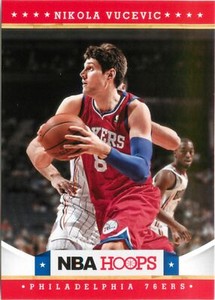 Nikola Vucevic 2012-13 Panini NBA Hoops Basketball Card #237 Philadelphia 76ers