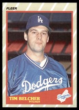 1989 Fleer SuperStars Tim Belcher Los Angeles Dodgers #3