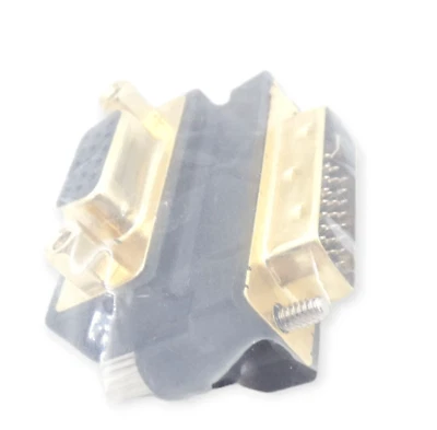 Delock 65261 Adapter VGA Buchse  DVI24+5, 270° gewinkelt - Bild 1 von 3