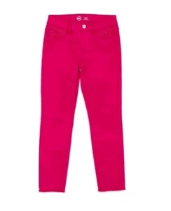 Pink wonder nation girl child jeggings Child Large Plus Size 10/12 Pink Color - Picture 1 of 9