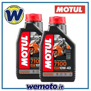 Olio Motore Motul 7100 10W40 Sintetico per Moto e Scooter 4 Tempi - 2 litri - Foto 1 di 4