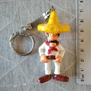 FIGURINE lucky luke - vintage porte clef COMANSI - dalton mexicain - Picture 1 of 2