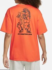 M - Nike ACG Trolls DJ5807-817 Men's Short Sleeve Orange T-Shirt MED LOOSE FIT