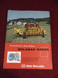 VTG New Holland The Scientific Way To Better Windrows Rolabar Hay Rakes Brochure - Picture 1 of 7