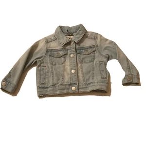 Cotton On Kids Girls Light Blue Denim Jacket Euc Size 2 - Picture 1 of 6