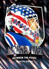 2011-12 Between The Pipes Masked Men 4 Silver #7 Martin Biron