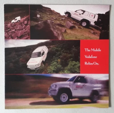 Isuzu Trooper Commercial Brochure c.1998 - 3.0 Turbo Diesel  Vodafone - Image 1 of 3