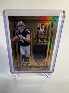 2023 panini gold standard football Aidan O’Connell Mem /399 #NM-1