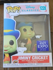 2022 D23 DISNEY EXPO EXCLUSIVE FUNKO SHOW STICKER JIMINY CRICKET PINOCCHIO 1228 - Picture 1 of 1