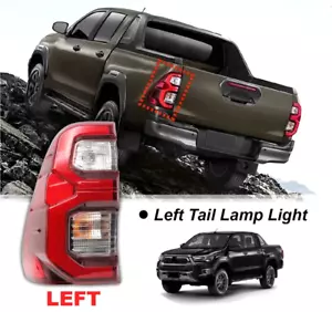 Rear Left LED Tail Light Back Lamp For Toyota Hilux Invincible Rocco SR5 2020+ - Picture 1 of 9