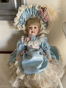 1995 BoPeep Antique Reproduction Doll Signed Patricia Loveless # 367/2000 - Picture 1 of 6