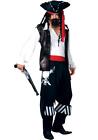 Wicked Costumes High Seas Buccaneer Pirate Men&#39;s Fancy Dress Costume