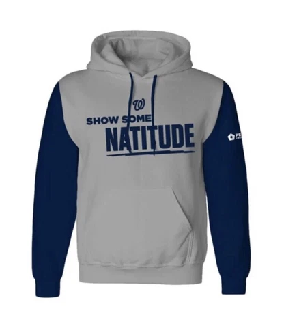 Washington Nationals Hoodie Unisex New XL Nats Extra Large Cover