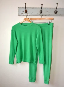 EX F&F GREEN SOFT KNIT TOP & RIBBED TRS LOUNGEWEAR SET SIZE 8-10-12-14-16-18 - Picture 1 of 11
