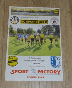 Programmheft TuS 1860 Magdeburg - 1.FC Magdeburg 2015 - Bild 1 von 1