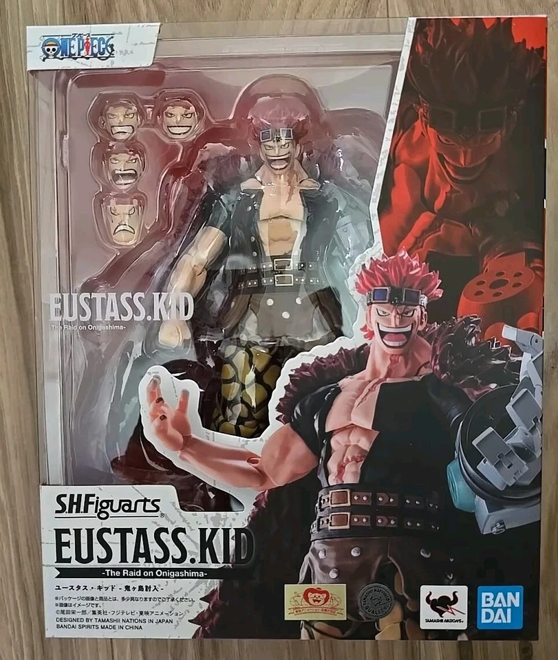 Bandai S.H. Figuarts One Piece Eustass.kid The Raid On On Onigashima [EN STOCK] Foto 1 de 1