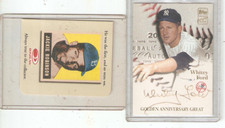 2001 Topps Golden Anniversary  GAA-WF WHITEY FORD  Auto FADING RARE .12Hr.Sale