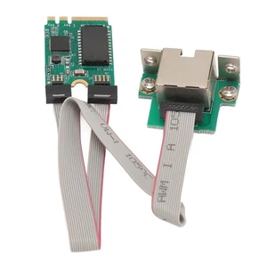 Mini PCIE Gigabit Network Adapter Ethernet Card 10/100/1000Mbps Rate Full Ha NEW - Afbeelding 1 van 12