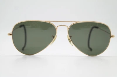 Occhiali Da Sole Vintage Ray Ban RB 3025 Oro Ovale - Immagine 1 di 4