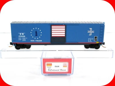 N Scale **BOSTON & MAINE** BICENTENNIAL Box Car - Micro Trains Special NSE 07-85 - Image 1 of 4