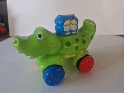 Fisher Price Toy - Press and Go Gator - Infant Amazing Animals  - Baby 2008 - image 1 of 4